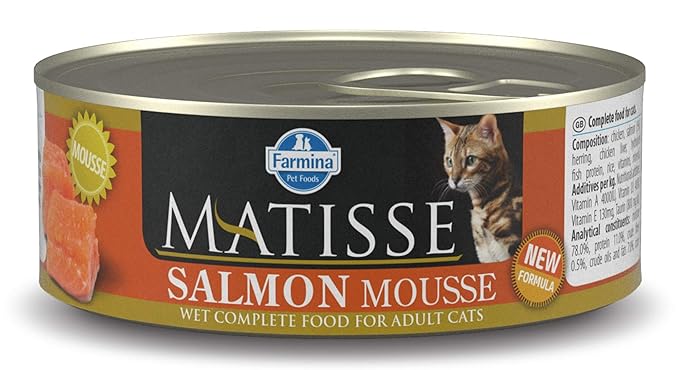 MATISSE CAT MOUSSE SALMON 12 X 85 GMS
