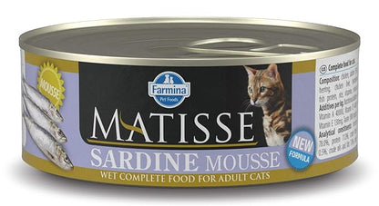 MATISSE CAT MOUSSE SARDINE 12 X 85 GMS
