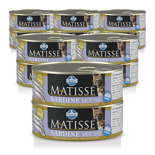 MATISSE CAT MOUSSE SARDINE 12 X 85 GMS