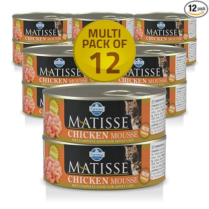 MATISSE CAT MOUSSE CHICKEN 12 X 85 GMS