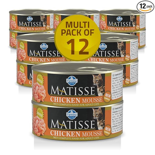 MATISSE CAT MOUSSE CHICKEN 12 X 85 GMS