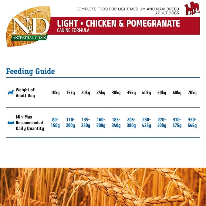N&D ANC GRAIN DOG CP LIGHT MED/MAXI