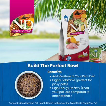 N&D TROPICAL DOG CHICKEN ADULT MED/MAX