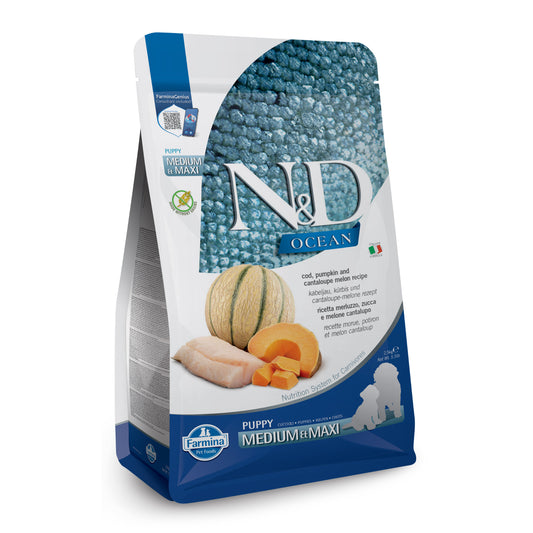 N&D OCEAN DOG PKN CODFISH & CANT PUPPY MED/MAXI