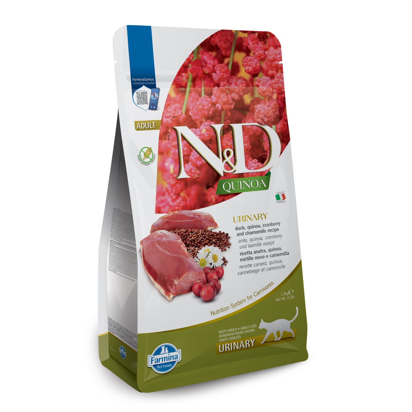 N&D QUINOA CAT URINARY DUCK ADULT