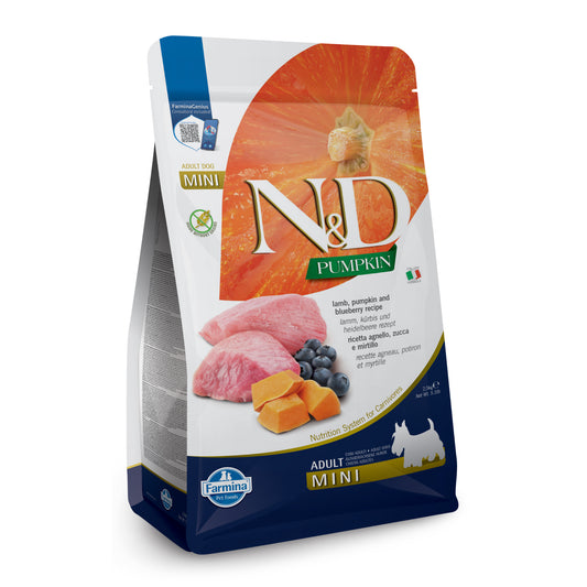 N&D PUMPKIN DOG LB & BB ADULT MINI