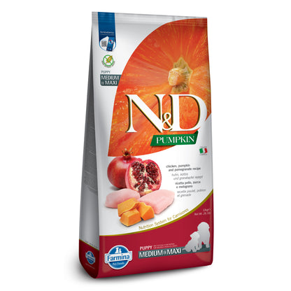 N&D PUMPKIN DOG CP PUPPY MED/MAXI