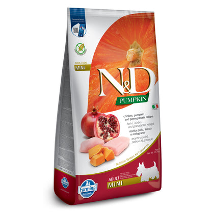 N&D PUMPKIN DOG CP ADULT MINI