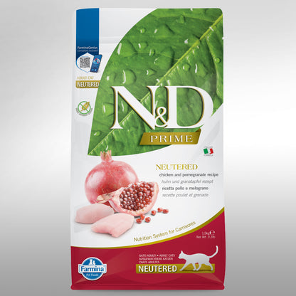 N&D PRIME CAT CP NEUTERED ADULT
